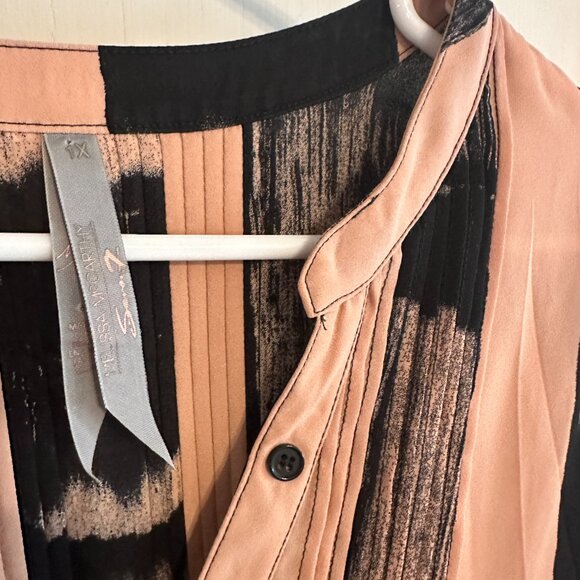 | Seven7 | Pink and Black Tunic - Picture 3 of 5